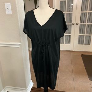 OP black swimsuit cover up dress
